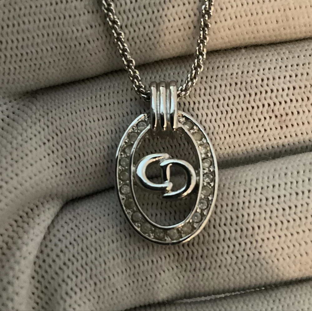 Christain Dior Sterling Silver Necklace - Picture 8 of 9